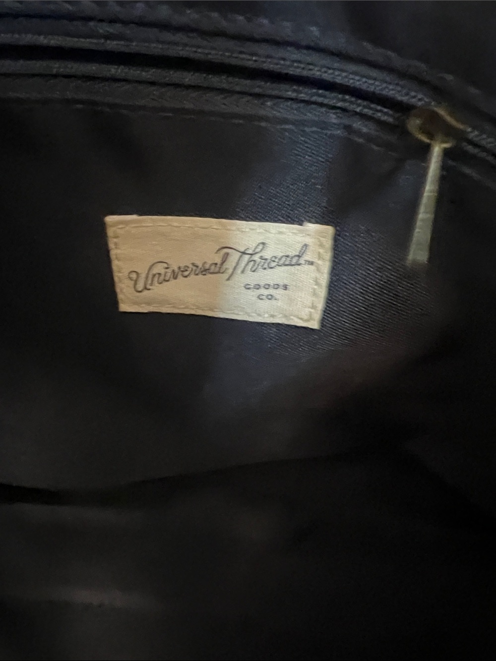 Universal Thread Navy Chain-Handle Tote - Picture 8 of 11